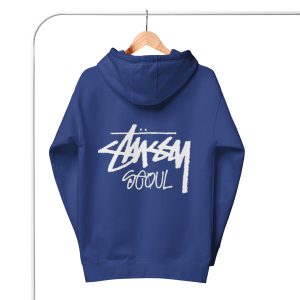 Stussy Seoul Hoodie Blue