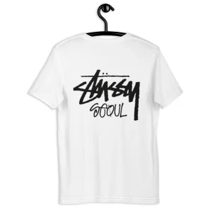 New Unisex Stussy Seoul T-shirt White